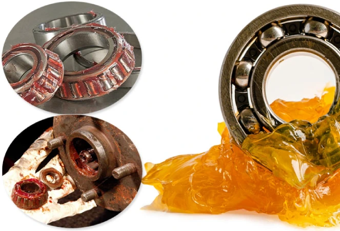 خوردگی بلبرینگ‌ها چگونه گریس لیتیوم کمپلکس آن را کند می‌کند
